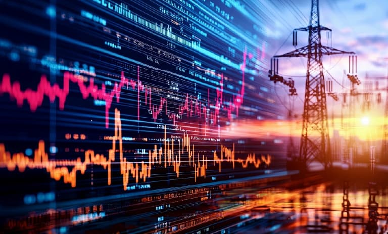Análise de dados ao longo das linhas de transmissão e da rede de energia