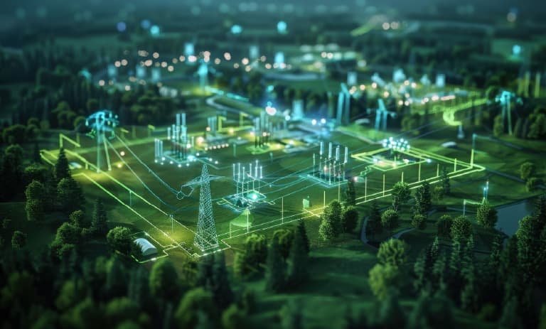 Rede elétrica avançada